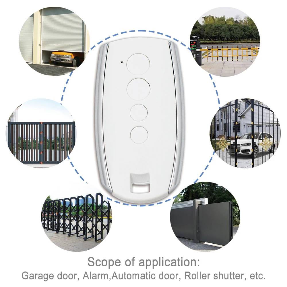1/2/3/5PCS KING GATES Remote Control 433.92MHz Rolling Code Compatible STYLO STYLO2K STYLO4K Garage Gate Controller Transmitter 6