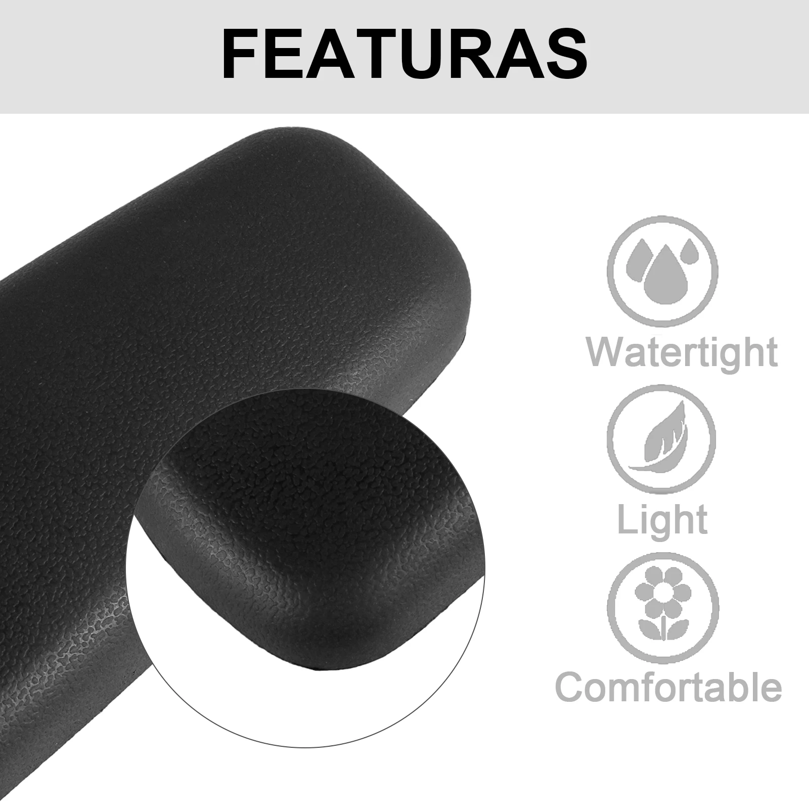 2Pcs Car Armrest Pad Soft Leather Car Knee Cushion Universal Car Door Armrest Pads Comfortable Car Arm Rest Elbow Pads