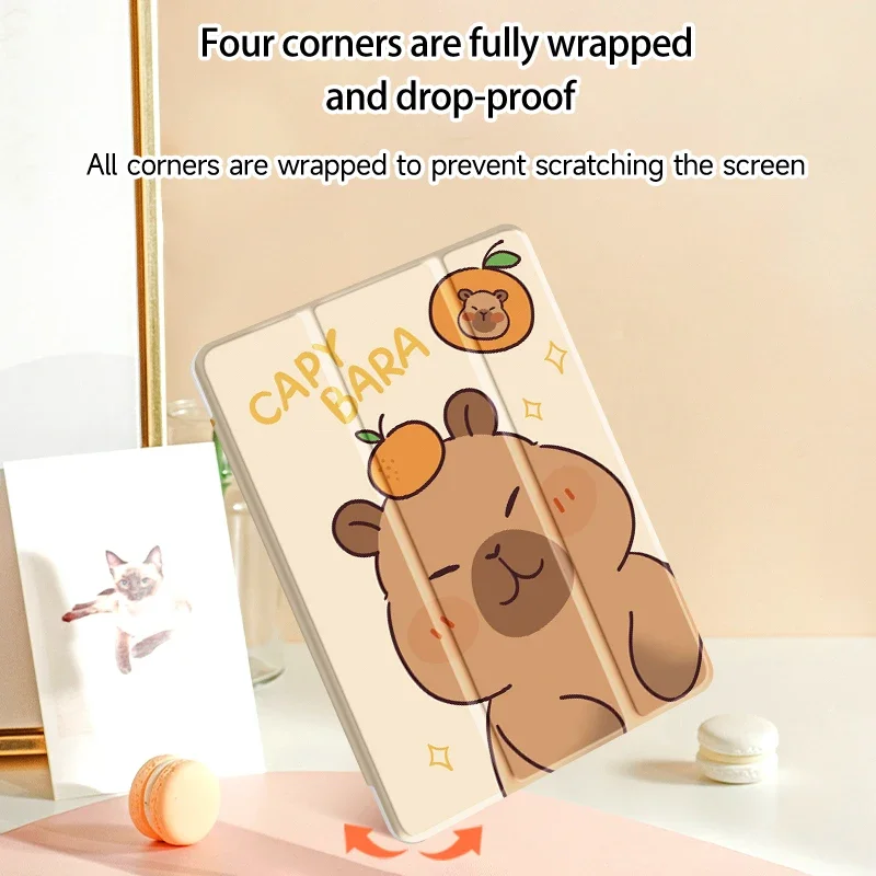 Vibrant Double-Sided Painting Protective Tablet Case