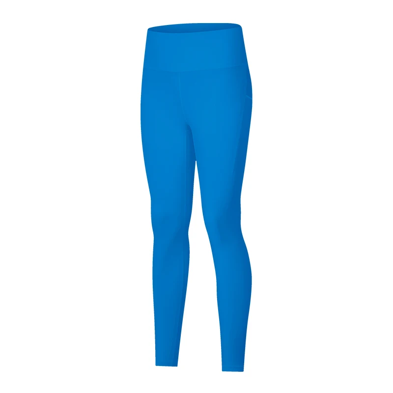 High Waist Nylon 66 Yoga Pants with Side Pocket Lycra Sport Legging Women  Push Up Butt Gym Leggings Compression Training Tights - AliExpress