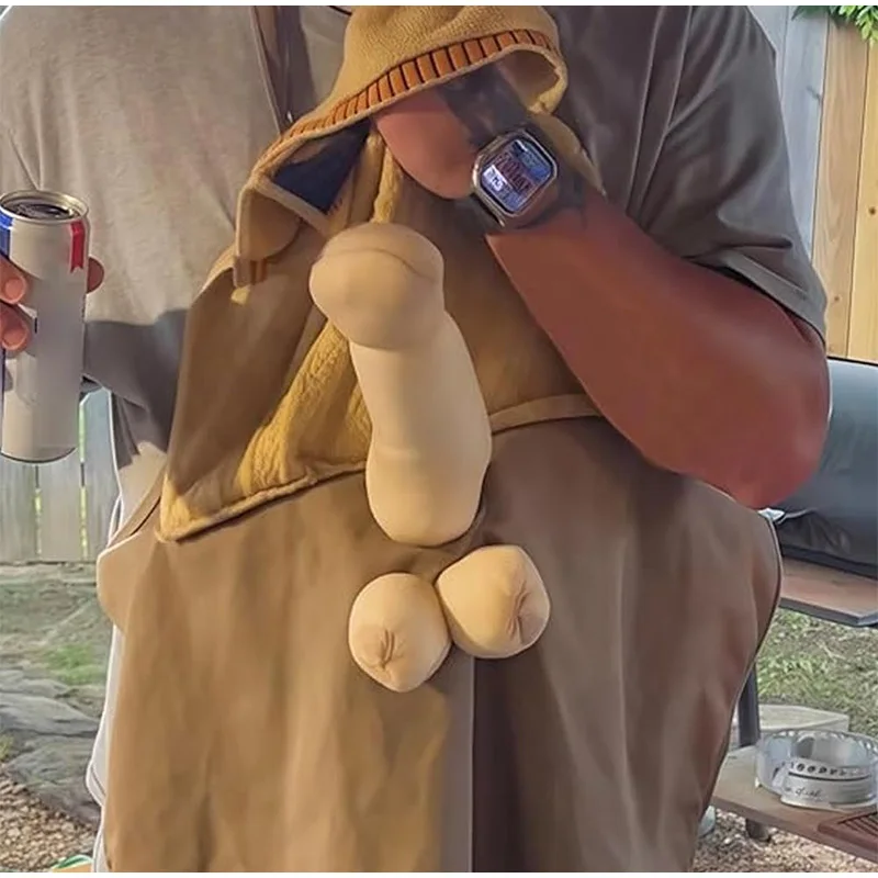 Description Picture 6 of itemCreative Chef's Prank Apron For Men - New The Ultimate Gag Gift Funny Cooking Grilling Aprons - Surprise Hiding In Pocket 2025