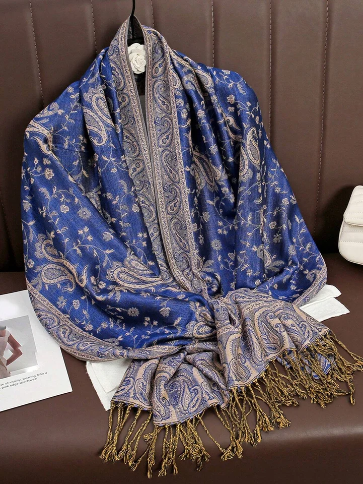 Luxury Bohemia Cashmere Pashmina Hijab Scarf
