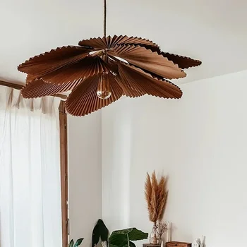 Modern Wabi Sabi Paper Ceiling Lamp Living Room Shop Led Ceiling Chandelier Kitchen Island Pendant Lights Home Decorations 5