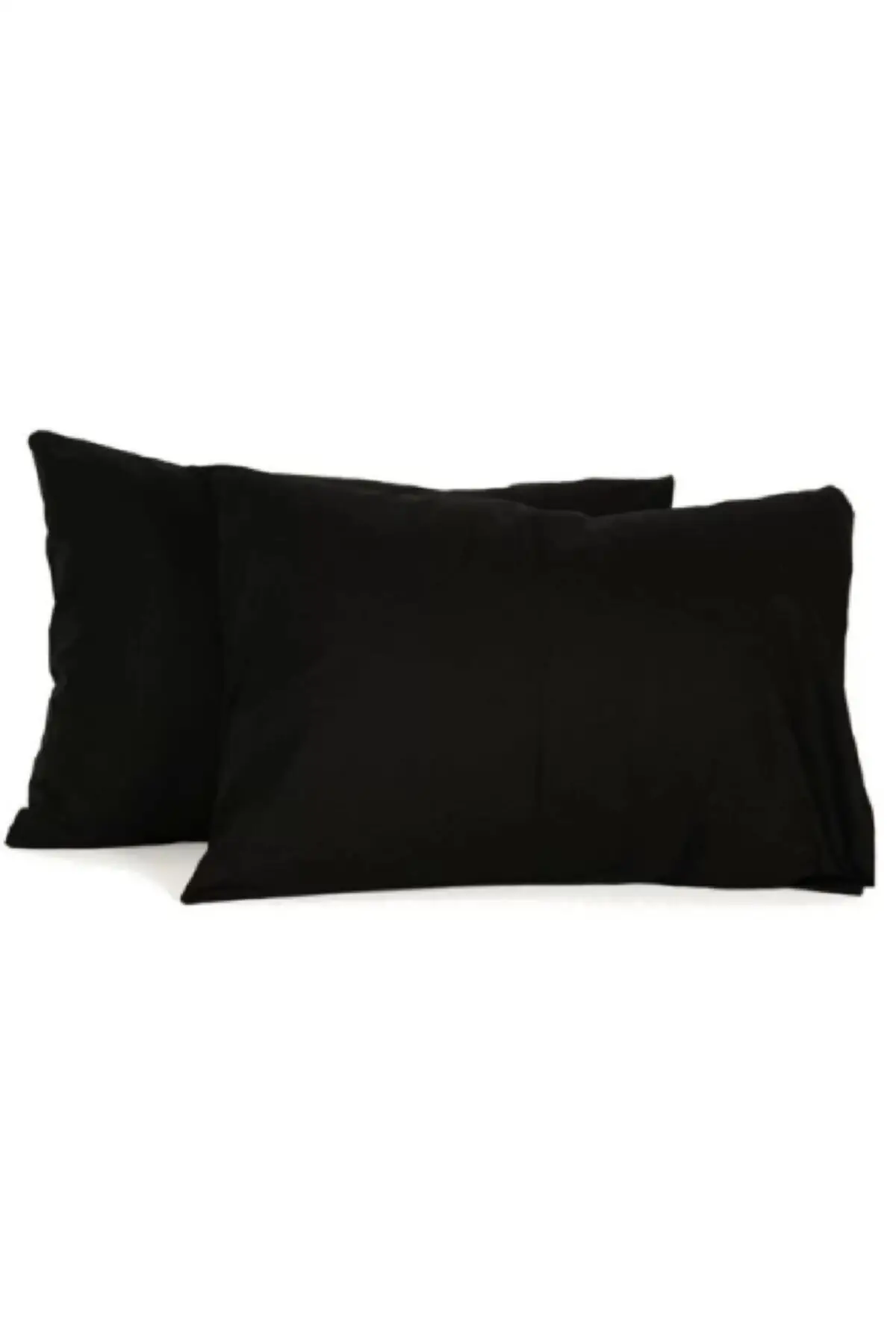 

2 Pillow Case 100% Cotton 50x70 + 20cm Black Cotton 50x70 cm Pillow & Pillow Bedroom Textile Home & Home