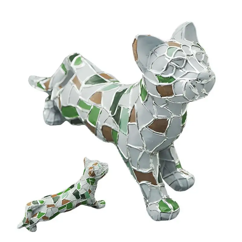 

Мини-фигурки кошек, украшения для кошек, детские фигурки, подарок на день рождения, украшение для дома, настольная садовая модель