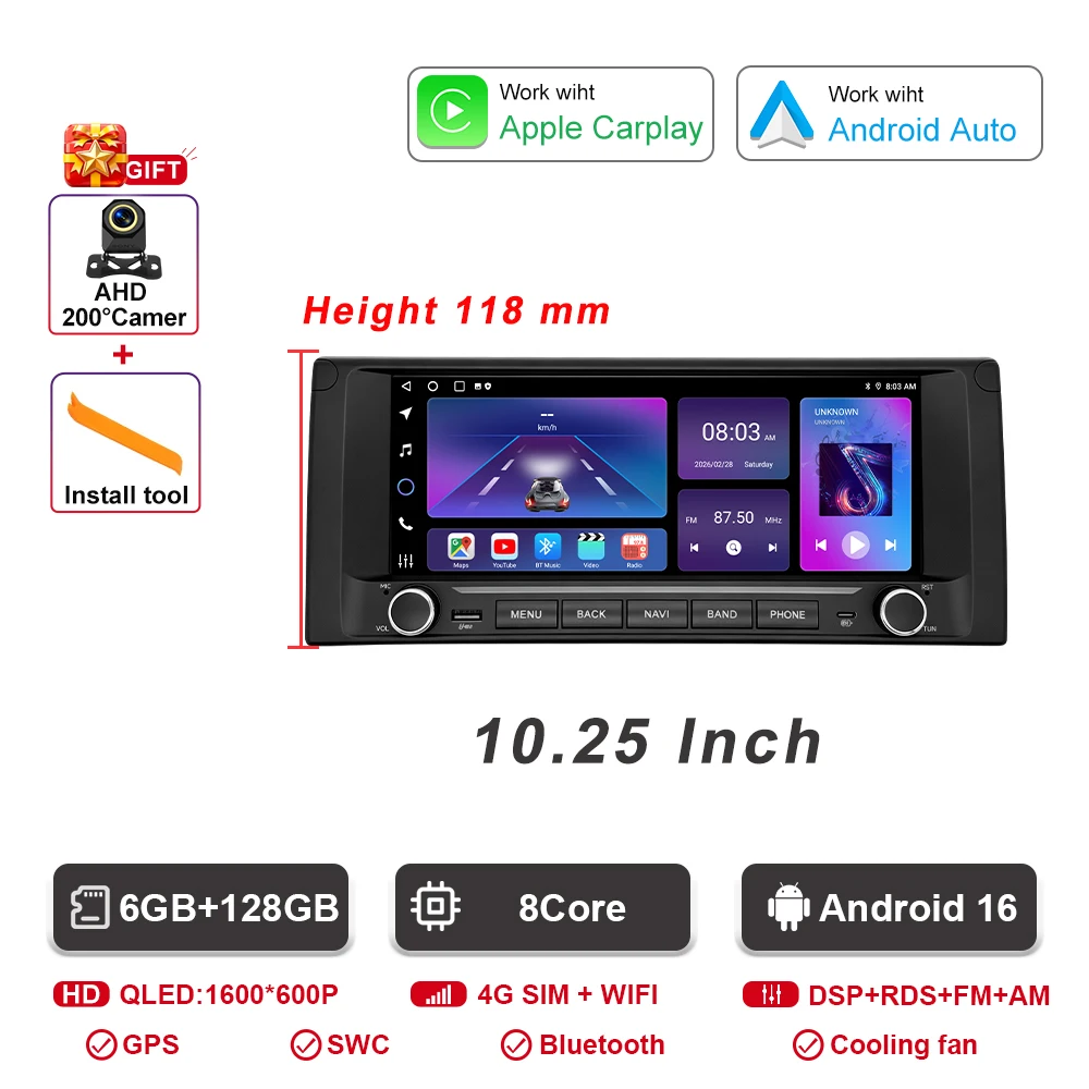 6G-128G AHD