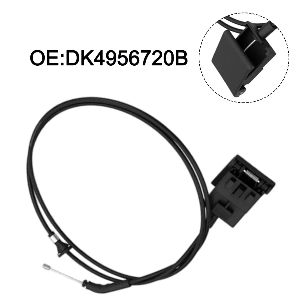 Ford For Fiesta 2009-2013 보닛 후드 릴리스 케이블 OEM 번호: DK4956720B/DK4956720H 플라스틱 + 금속 액세서리