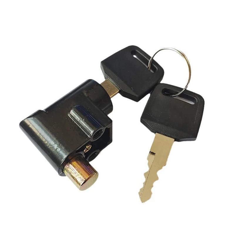 Electric Bicycle E-bike Electric Vehicle Battery Box Lock Front Lock Big Head Vehicle Anti-theft Battery electric lock
