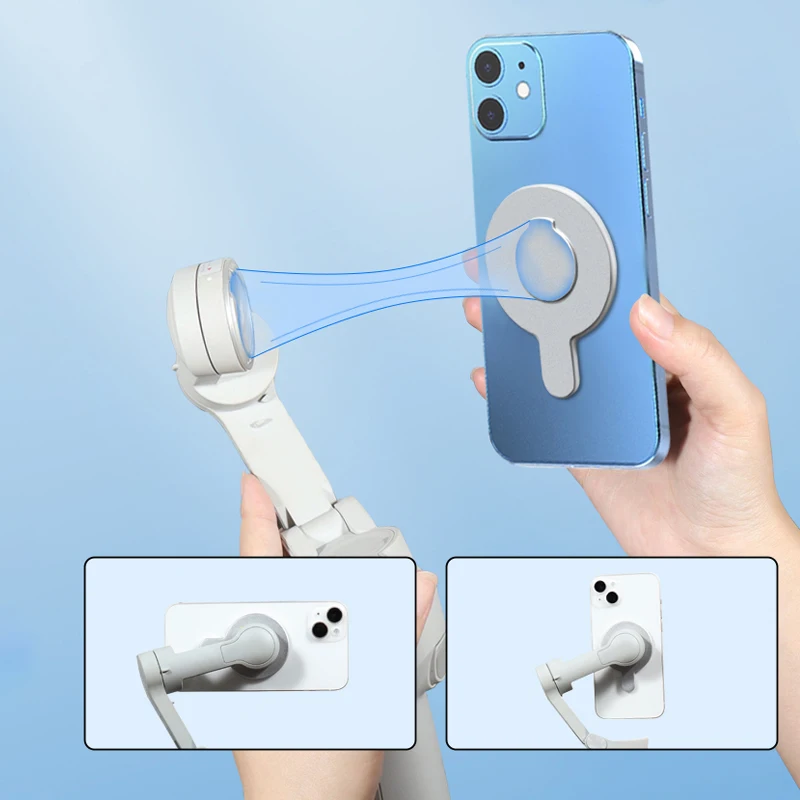 強力な磁気電話マウント DJI Osmo Mobile 7 7P/OM 6/OM5