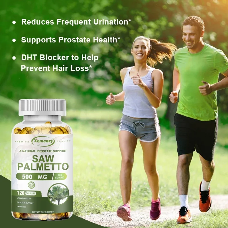 Saw Palmetto Berries-Relieve Frequent Urination, Prostate Health, Hair Growth, Urinary Tract Health