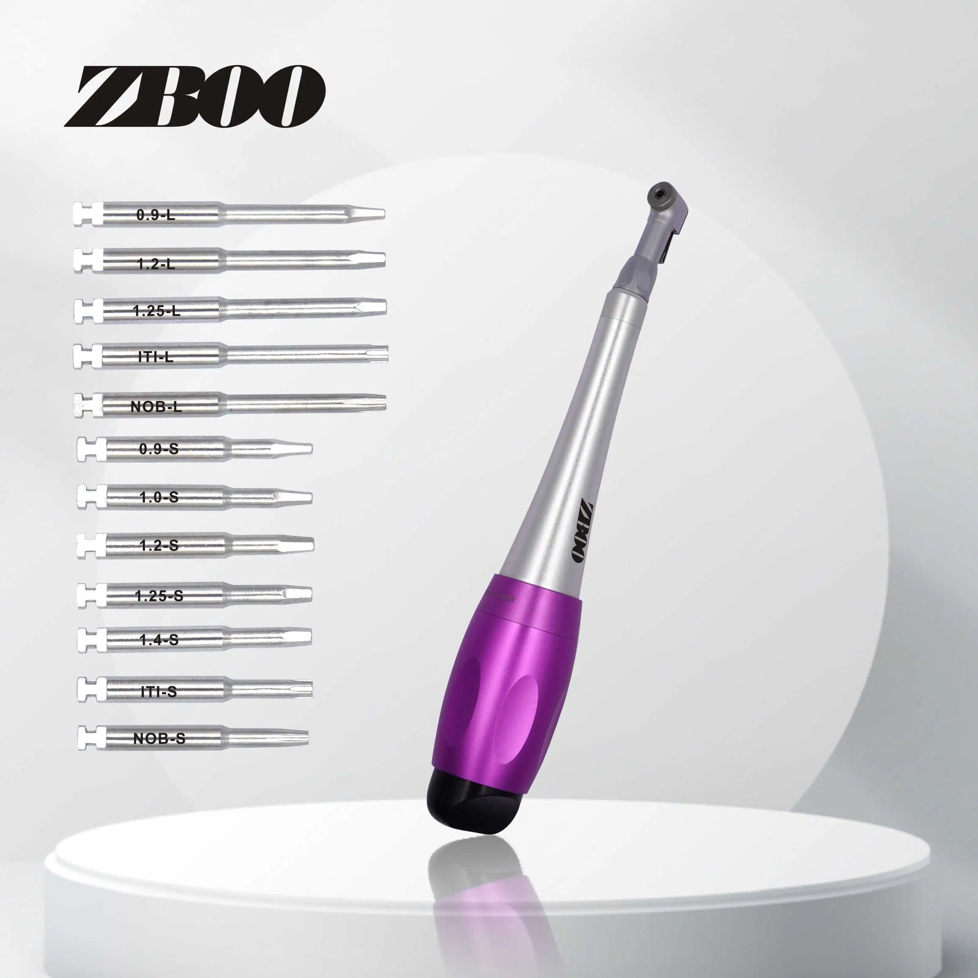 Dental Universal Implant Torque Wrench With 12pcs Drivers Dentistry