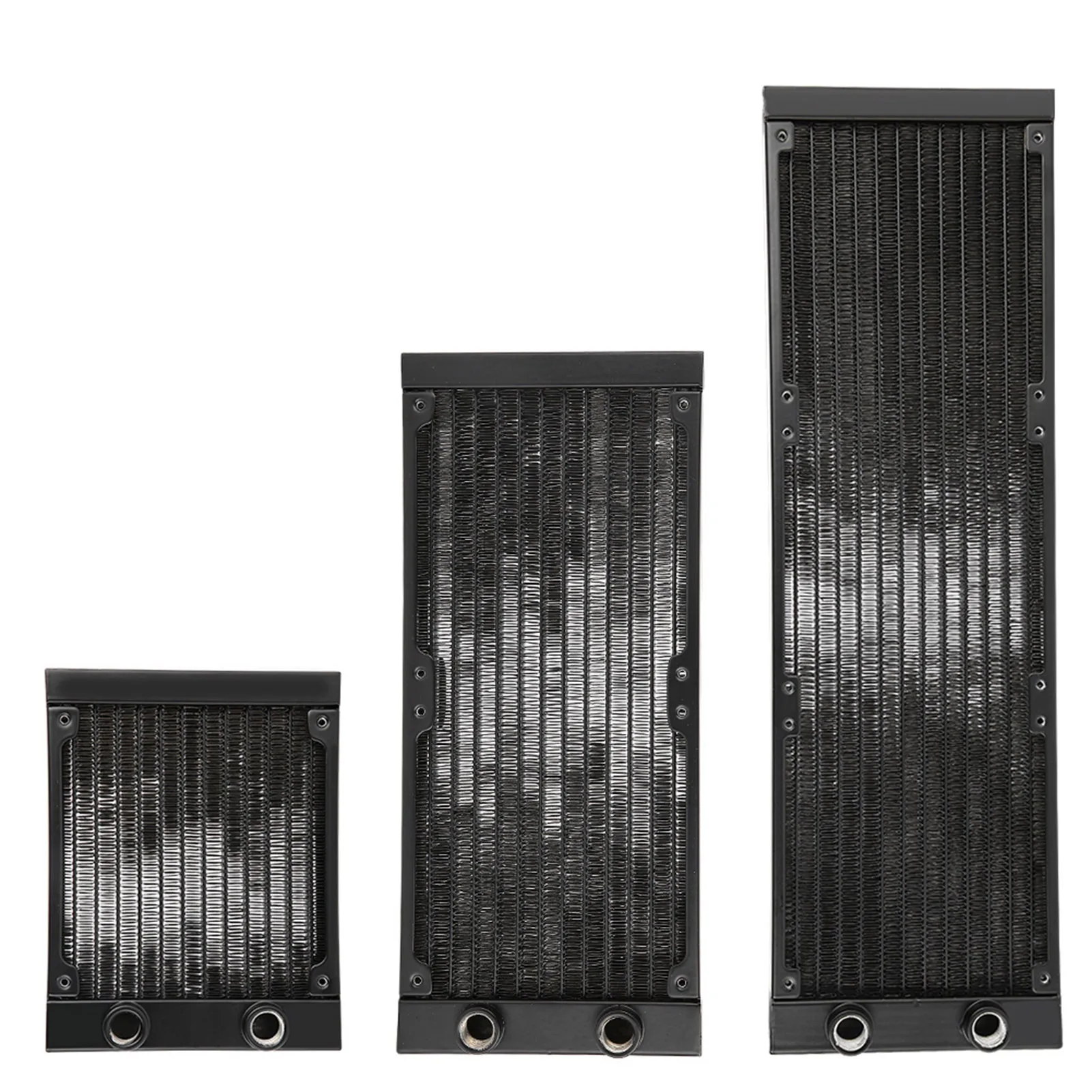 12 Tubes Computer Heat Exchanger G1/4 Thread Water Separator Water ...