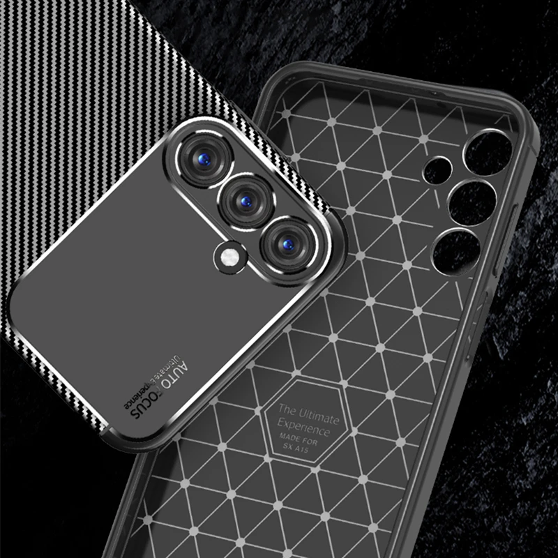 

For Samsung A15 Case Cover Samsung A15 Capas New Armor Shockproof TPU Cover Samsung Galaxy A15 A 15 25 05 A25 A05 A05S Fundas