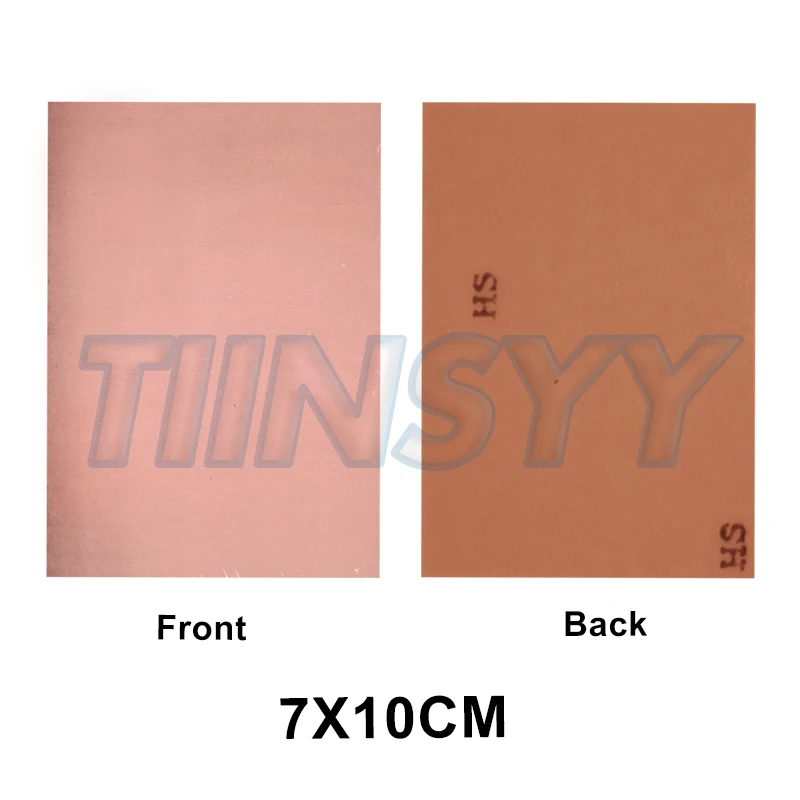 PCB 단면 구리 도금 라미네이트 5x7 7x10 10x15 DIY 키트 적층 회로 기판
