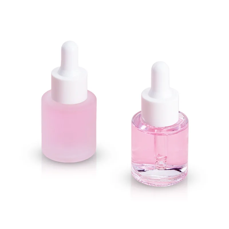 

20ml Empty Frosted Clear Glass Dropper Bottle Aromatherapy Liquid Essence Massage Serum Basic Oil Pipette Refillable Containers