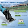 Wireless 6 speed 13 teeth Electric Wool Shears Pet Clipper Machine Goat Horse Hair Scissor Sheep Shearing for Makita 18V Battery 4