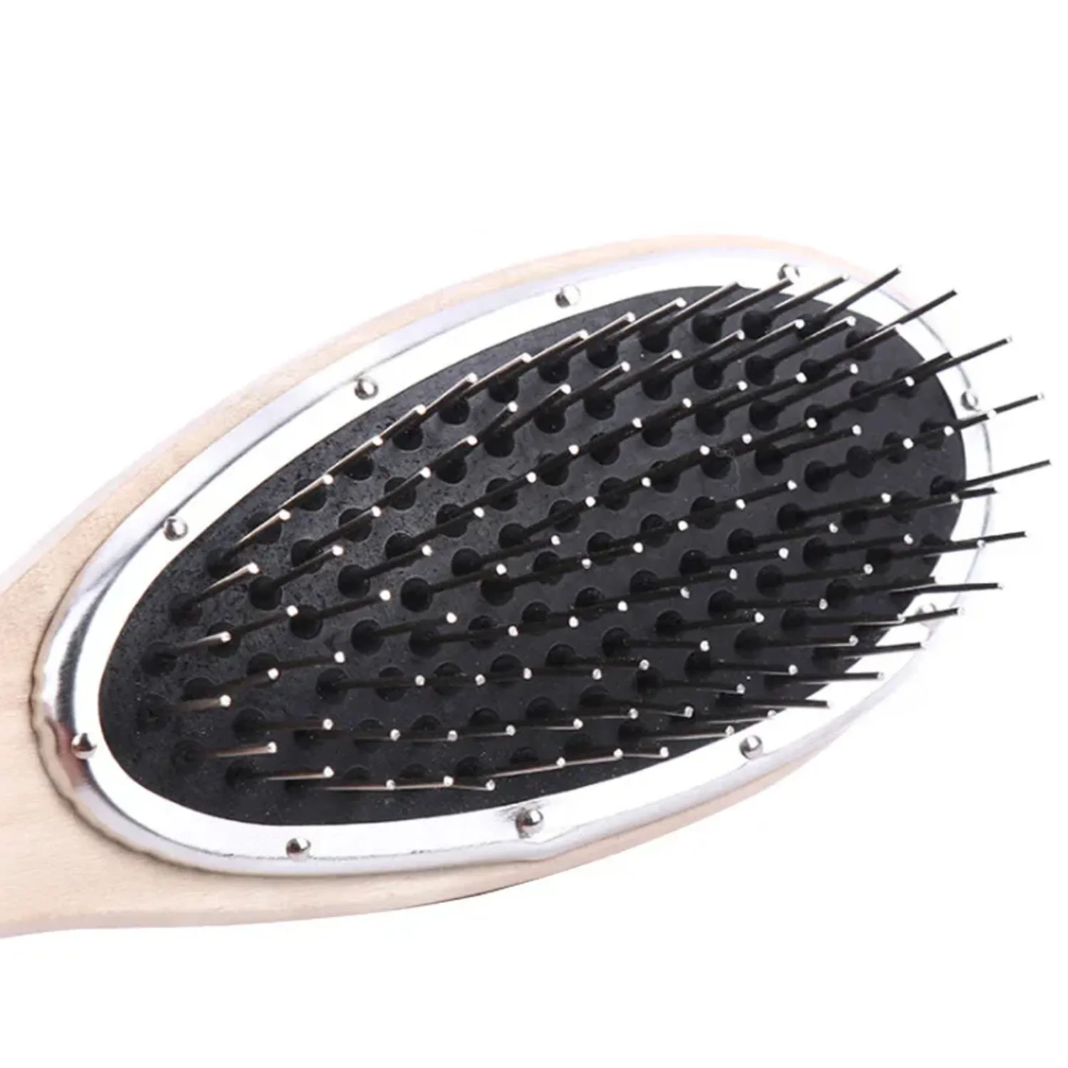 Professional Anti-Static Steel Comb for Tangle-Free Hair Extensions and Wig Styling