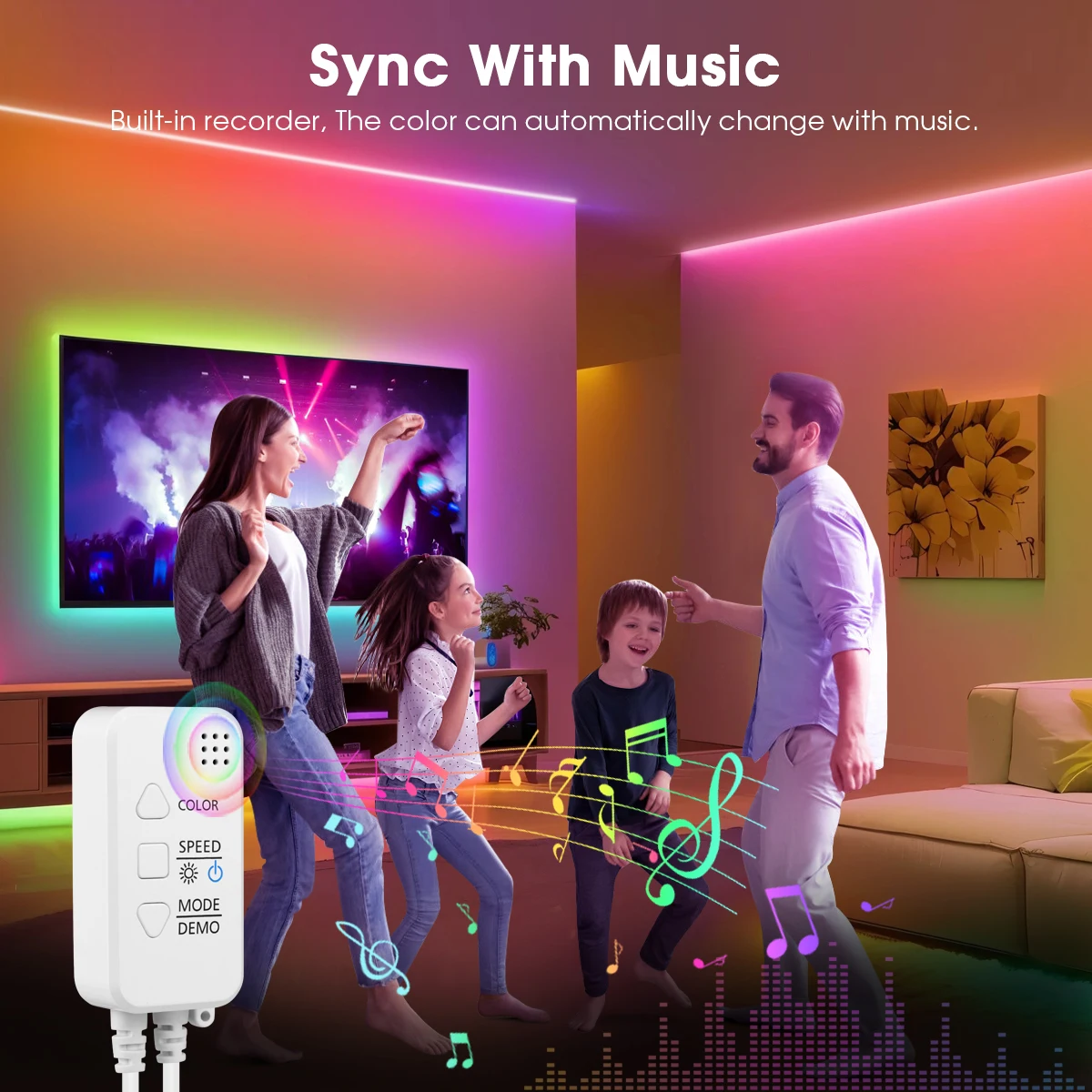 RGBIC FOB COB LED 라이트 바, 유연한 네온 테이프 리본, LED 스트립 램프, 투야 와이파이 스위치 룸 침실 장식, 5m, 3m, 2m, 1m, 12V