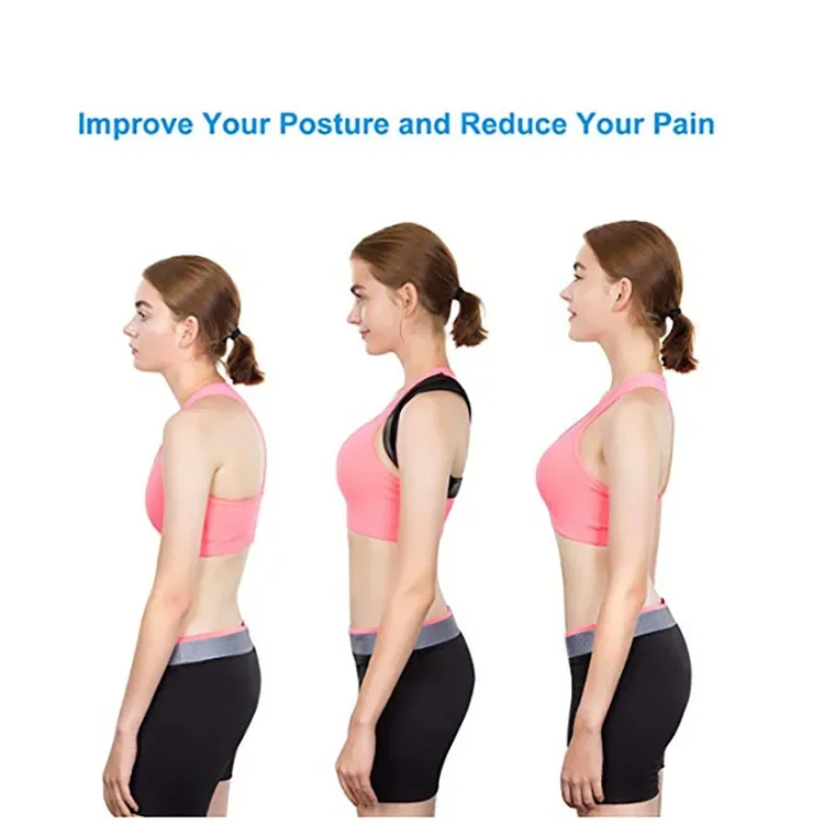 Adjustable posture corrector back brace comfortable posture trainer for spinal alignment & support humpback straightener posture corrector belt posture corrector