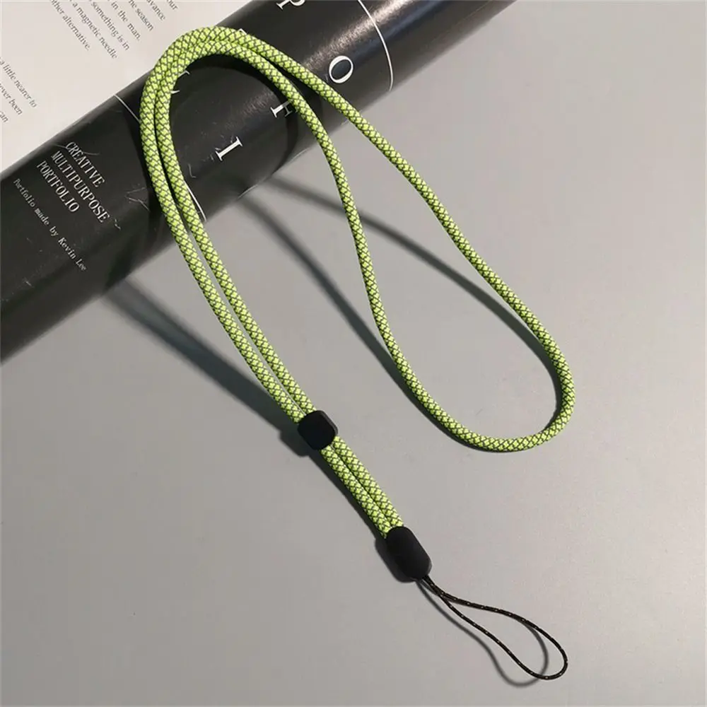 Adjustable Nylon Cell Phone Lanyard with Key Strap