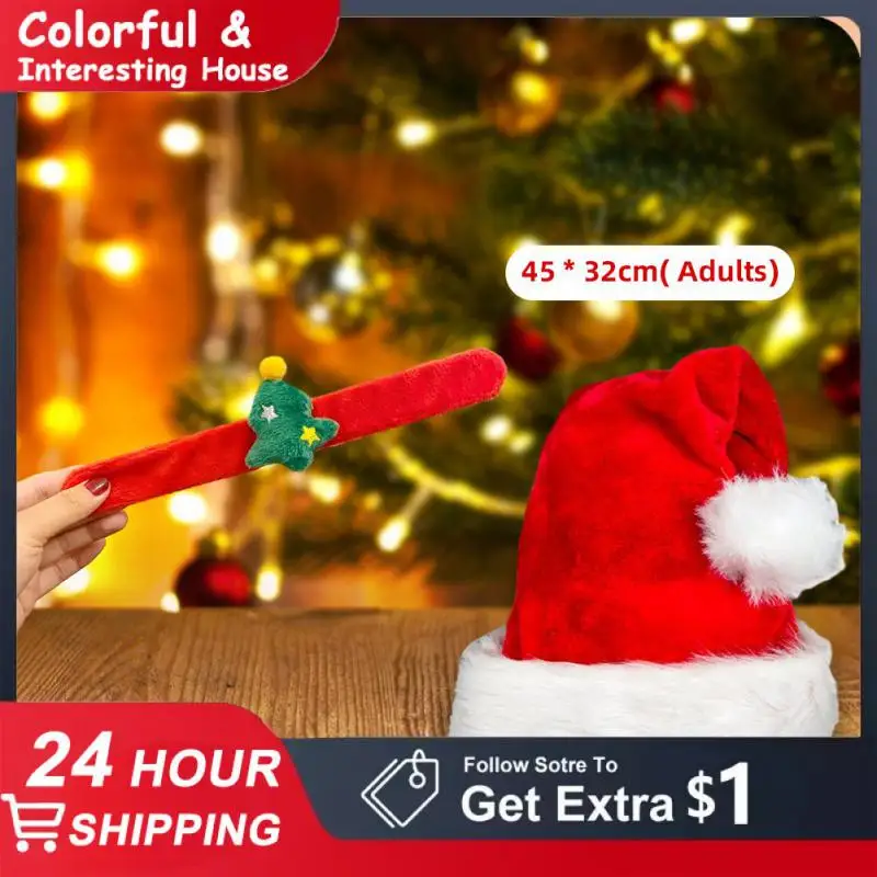 Decorative Interactive Sound High Quality And Durable Christmas Accessories Clap Circle Unique Design Wool Bracelet Alloy