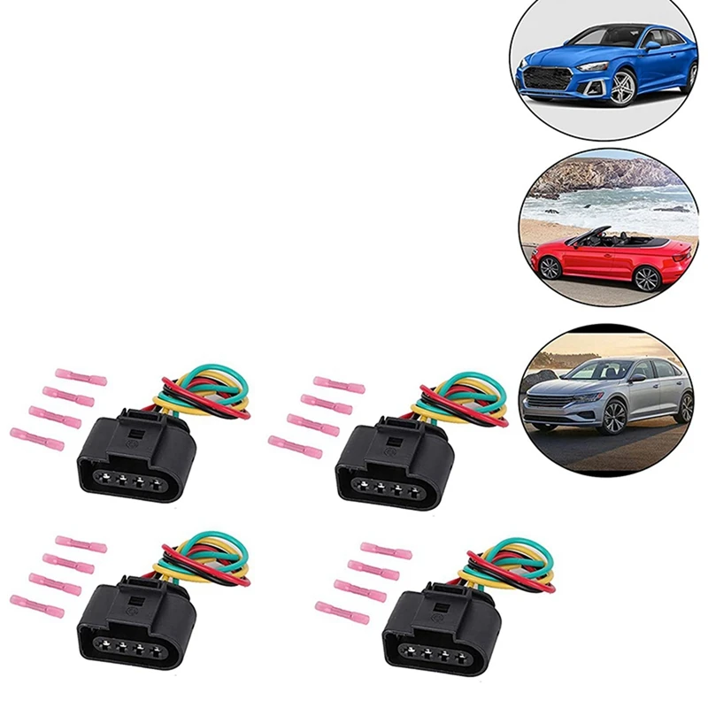 Фото 8 шт./упаковка, жгут подключения катушки зажигания для Passat A4 1,8 T, 2,0 T, л, Л, л №4