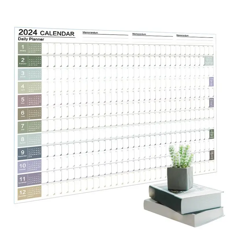 

Calendar 2024 Wall Jan To Dec 2024 Planner 12 Monthly Calendar 2024 Calendars Annual Yearly Planner Thick Paper