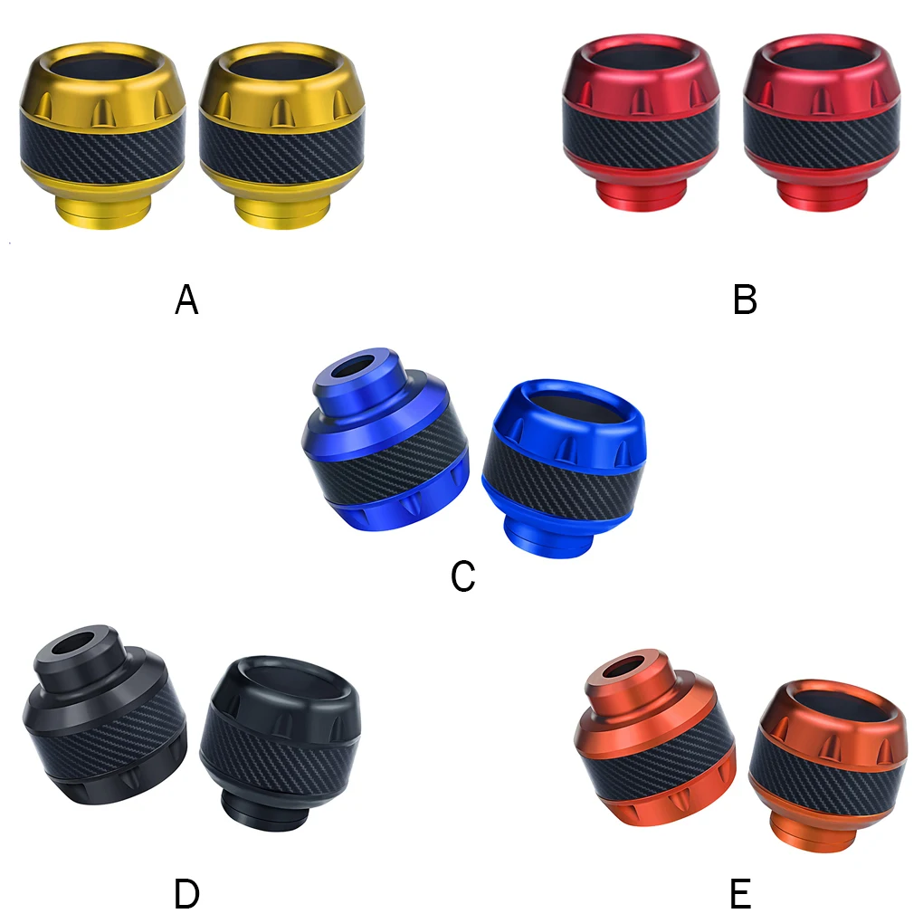 

2 Pieces Motorbike Protector Replacing Front Fork Cups Crash Racing