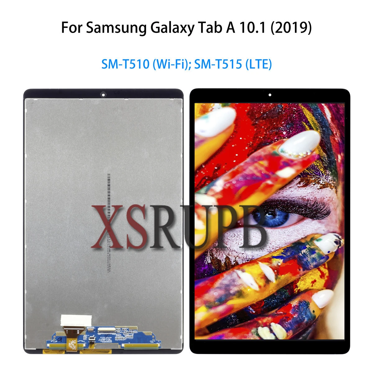 Lcd Replacment 10.1 para Samsung Galaxy Tab a 10.12023 Wi-fi T510 Sm-t510 T510n Display Lcd Touch Screen Assembly T515 Novo