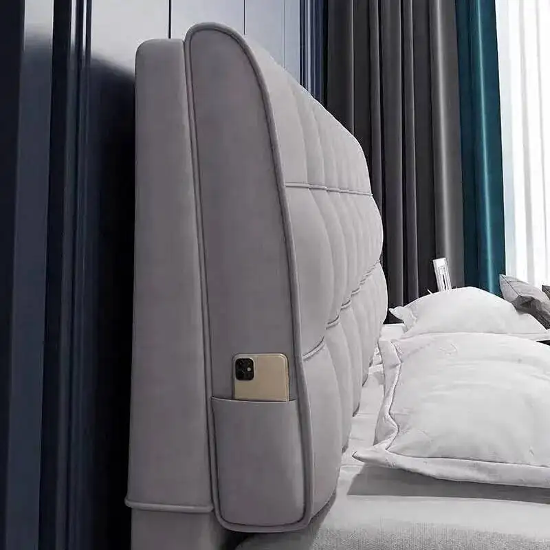 Minimalist Headboards for Homestays Soft Cushions Without Headboard Creative Fashion Bedroom Furniture for Home Italian A 2