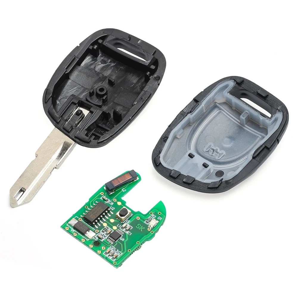 433MHz PCF7926 ID46 Chip Remote Car Key Fob for Renault Clio 2 2002-2008 Kangoo 2002-2004