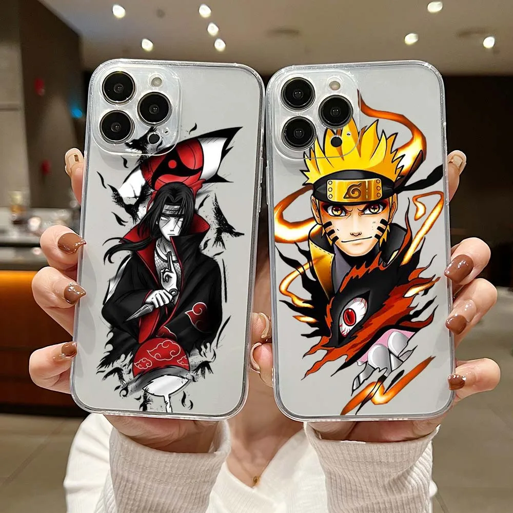 Uzumakis Narutos Phone Case For iphone 14 13 12 11 XS Pro Max Mini X XR