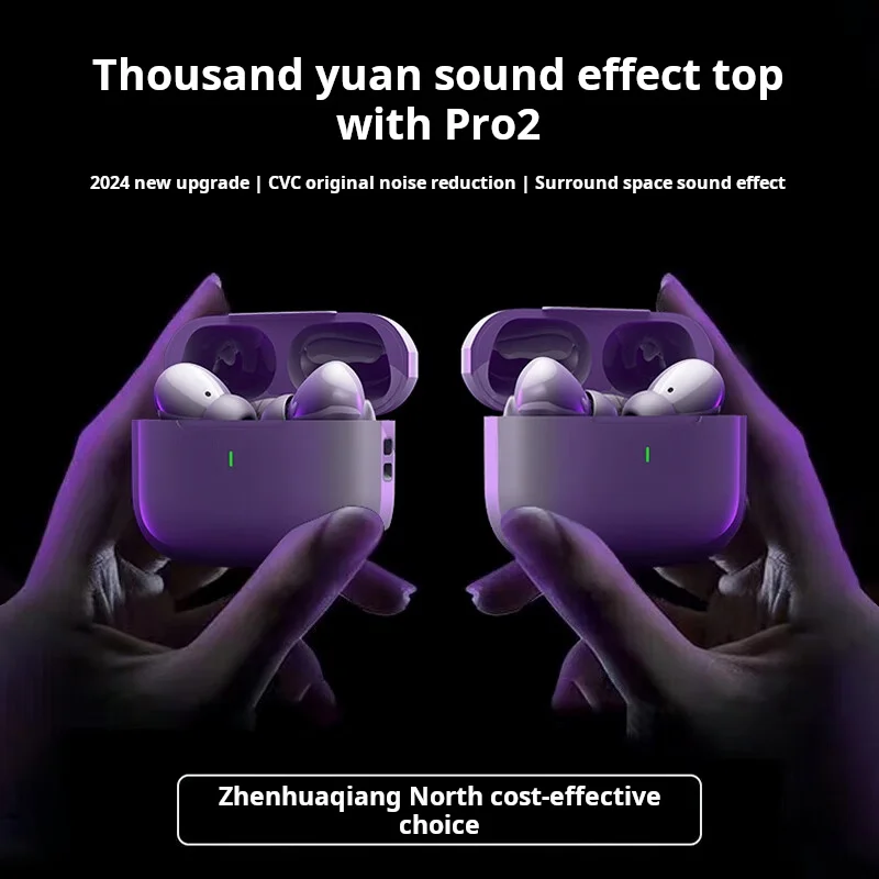 A7 Pro ANC Noise Reduction Al Display Bluetooth Earphones Stereo Earphones Sports Earphones Wreless Earphones With Microphone 5