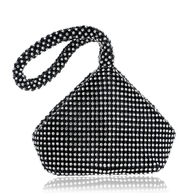 Women's Diamond Handheld Dinner Messenger Female Tote Bag Party Banquet Handbags For Women Bolsas Wedding Clutche Purses Y2k
