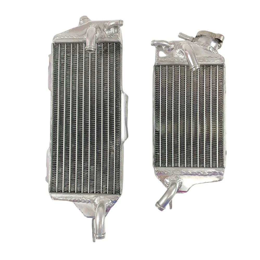 

For 1990 1991 Kawasaki KX125 2-stroke Aluminum Radiator Cooler Cooling Coolant