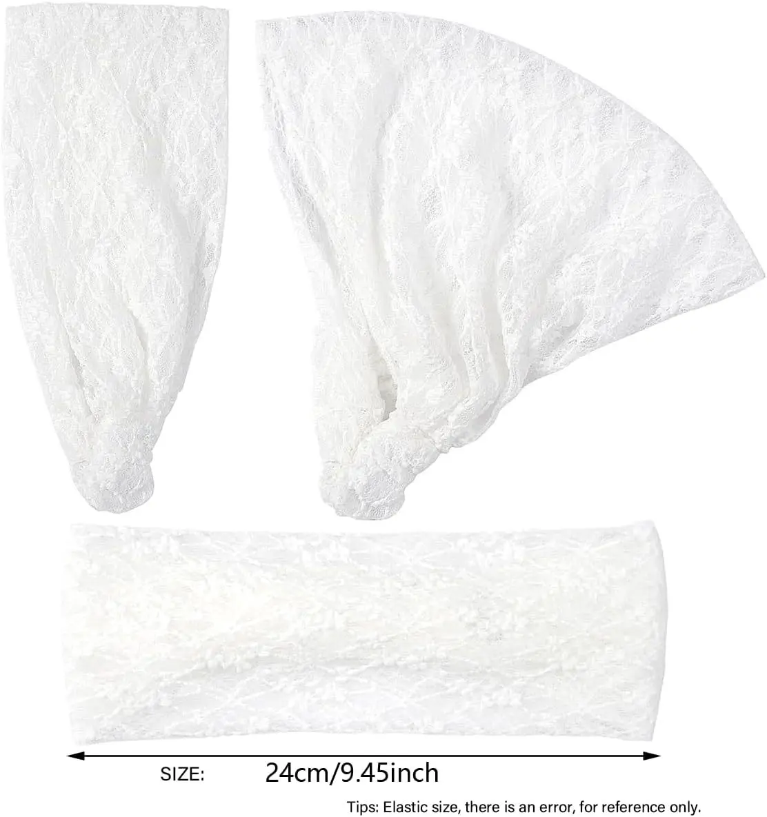 2026 Spitzen-Elastik-Haarbänder, Stirnbänder, Kopftücher für Damen und Mädchen, Scrunchies, Haarreifen, Haarband-Accessoires, Kopfschmuck, Haarschmuck, Ornamente – Detail 1