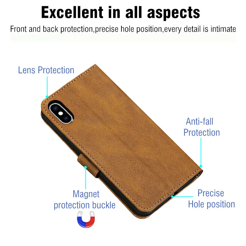 Leather Wallet Case - Universal Design