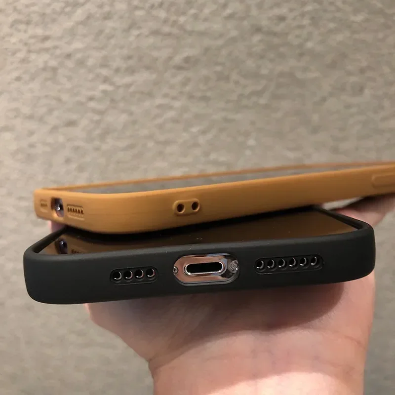 Sleek Soft Silicone Back Cover - Versatile Protective Phone Case