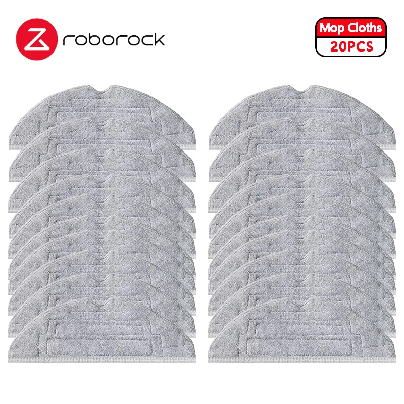 Ultra-Effective Double Vibration Mop Pads for Roborock Vacuum Cleaner Robot