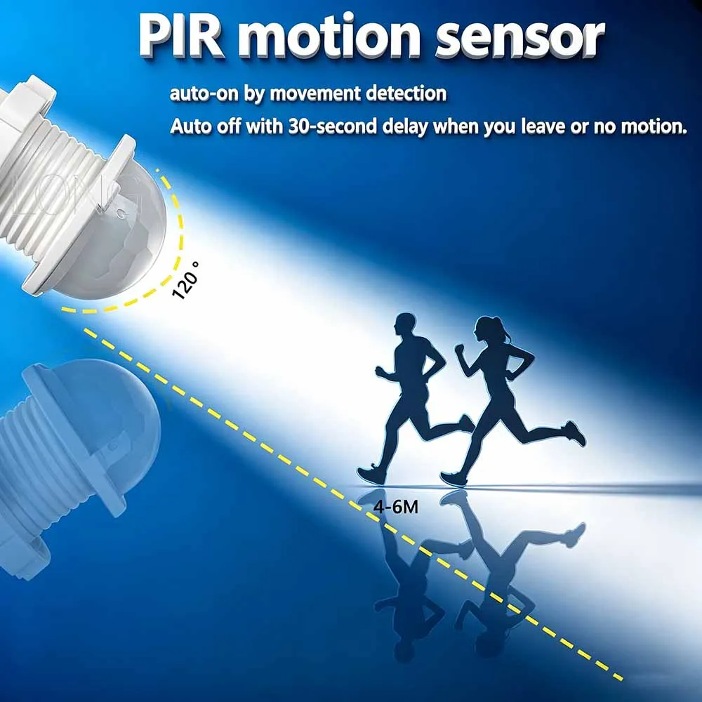 Motion-Activated Infrared Sensor Switch