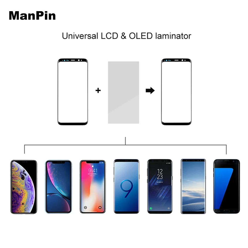 Ｚ  ޴  ̺긮 OCA ʸ, 250um  û  LCD OLED ũ  ̳, Ｚ  S20 S10 S9 S8 Ʈ 10 ÷