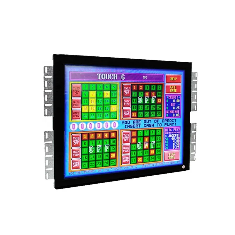 

display 19 22 inch open frame POT O GOLD POT WMS touch screen monitor with 3M protocol