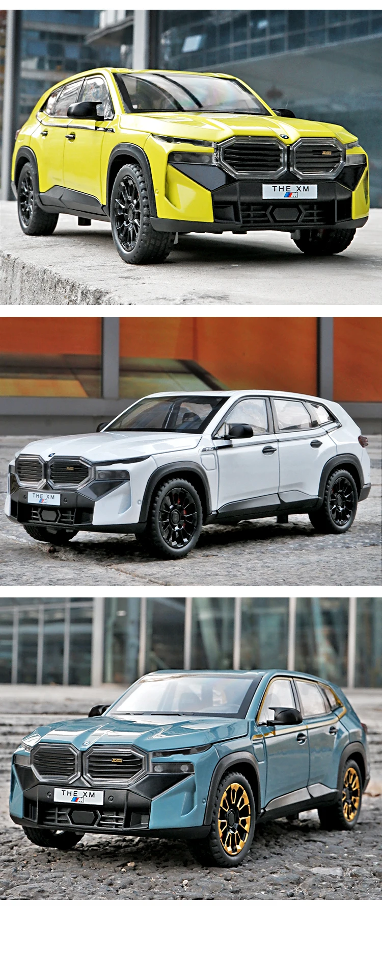 1:24 BMW The XM SUV Alloy Model Car Diecast Metal Vehicle Kid Toy