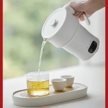 220V 600ML Foldable Electric Kettle Portable Hot Water Pot for Convenient Traveling Constant Temperature 1