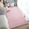 Imitation Rabbit Fur Carpet Fluffy Children's Bedroom Rug Modern Living Room Coffee Table Foot Mat Plush Bay Window Sofa Cushion 3