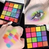 Rich Color Eyeshadow Plate Glitter Pearlescent Eye Shadow 16-color Ultimate Shadow Palette Bright Green Blue Eye Makeup Cosmetic 3