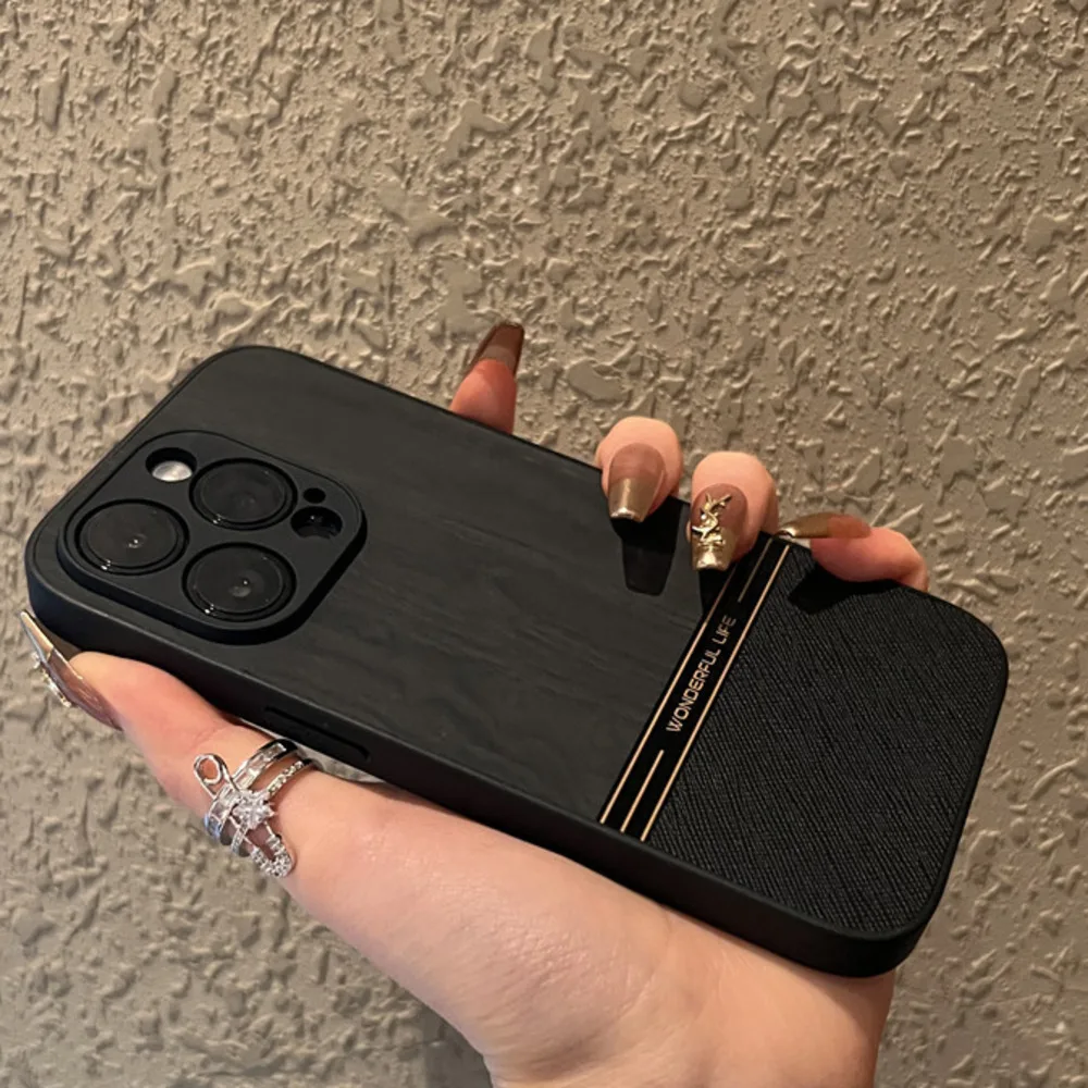 Schwaarz Shangruisu Lieder Handyshülle Nei iPhone Promax Premium 14 iPhone 13 Set 12 Komplett Package Lëns 15 Ultra Anti-Fall_voghion.com