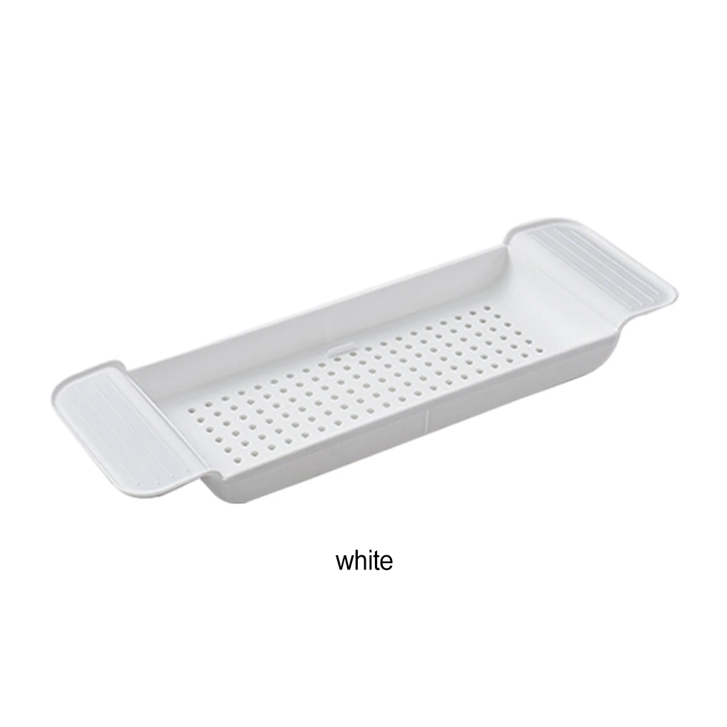 Expandable Bathtub Tray Space-saving And Multi-functional Gift Expandable Bath Table Tray