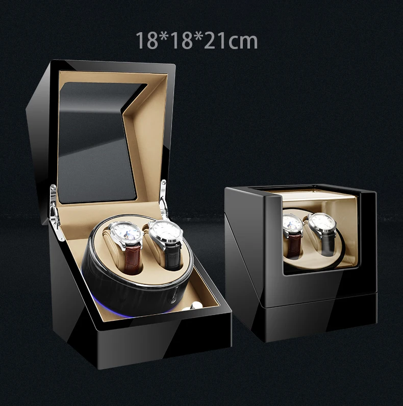 IBBETON premium automatic watch winder with quiet Mabuchi motor and carbon fiber design