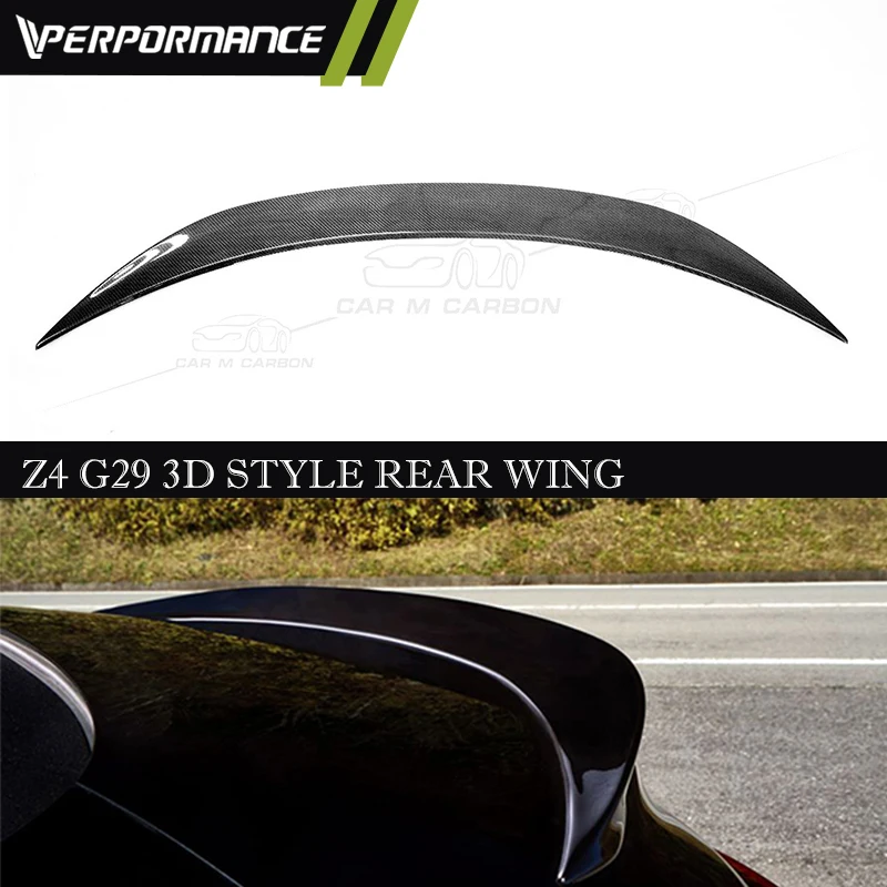 2019Y Spoiler Posteriore In Fibra Di Carbonio Z4 G29 Per Spoiler Sul Tetto In Stile 3D Z4 G29 M40I M-Sport Spoiler Posteriore